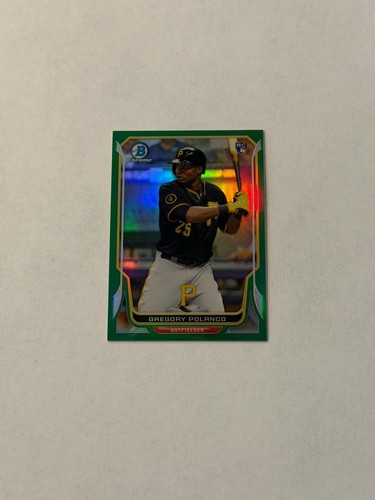 2014 bowman chrome mini - bowman, green
