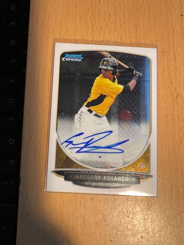 2013 bowman chrome gregory - bowman,